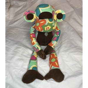 Monica Richards of London Doorbanger Doorstop MONKEY - Hippy Flower Power